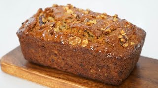 Very Moist Banana Loaf [upl. by Hakilam]