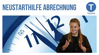 Neustarthilfe Endabrechnung So gehts Tutorial Ausfüllhilfe [upl. by Manella]