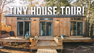 Tiny House w Private Bedroom  HGTV Tiny Home Tour [upl. by Stambaugh111]