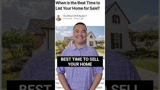 Best Time to Sell Your Home homeselling homesellingtips [upl. by Maida]