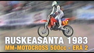 MMmotocross 500cc Ruskeasanta 83 Erä 2 [upl. by Erline]