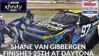 Shane Van Gisbergen Finishes 25th At Daytona [upl. by Ehtyaf985]