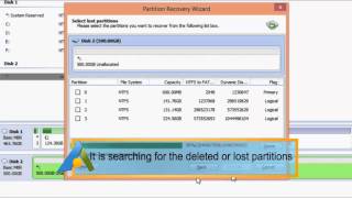 recover the deleted and lost partitions easily with reliable partition tool [upl. by Hieronymus]