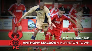 Alfreton Town 02 Harriers 210112 The goals [upl. by Humble]