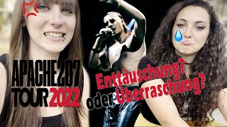 Apache 207 Tour 2022 🎶 Konzert in Mannheim – Fans reagieren 📝 amp Apache verkündet Prime Doku 😱 [upl. by Rowena]