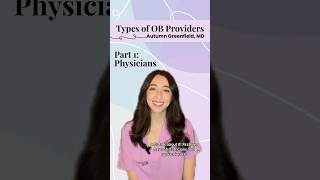 What are the different types of OB doctors obgyn pregnancy doctor pregnancytips [upl. by Ehcor193]