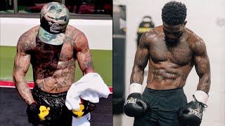 Gervonta Davis NEW PHYSIQUE FLEXING on Frank Martin Shredded ahead of their Fight [upl. by Michiko900]