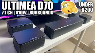 We Tested the 200 Ultimea Poseidon D70 Surround Soundbar  Any Good [upl. by Allets650]