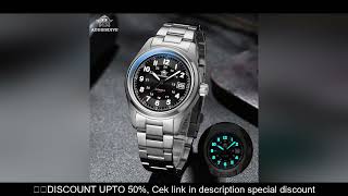 ✔️ADDIESDIVE Luxurious Mens Automatic Watch NH35A Mechanical ✔️ [upl. by Ilke]