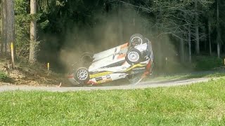 Lavanttal Rallye 2024 Friday l Big Crashes l Much Attack l Mistakes [upl. by Ainaj]