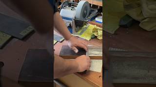 ASMR Kangaroo Tail Knife Stropping amp Testing tormek sharpening [upl. by Mylander796]