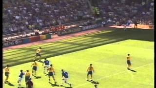 Everton 1 C Palace 2  09 August 1997 [upl. by Kcirdde810]