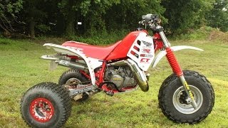 19851986 Honda ATC250R Motocross Project [upl. by Htebazile26]