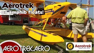 Aerotrek A220 Aerotrek A240 Aerotrek aircraft with folding wings and available amphib floats [upl. by Friedrich920]