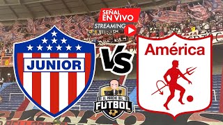 Junior 1 vs América 0  Fecha 1 Cuadrangulares  Liga Betplay II 2024 [upl. by Cohligan897]