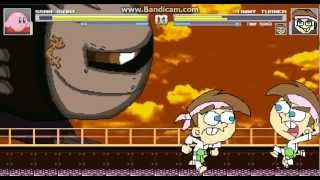 Mugen battles 21 Kirbyme Vs Two Timmy Turners [upl. by Ydnim275]