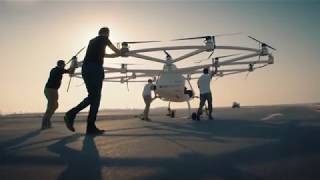 Volocopter Technology – Making of Autonomous Air Taxi Flight in Dubai [upl. by Basilio]