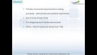 DMAIC amp DFSS [upl. by Mortimer]