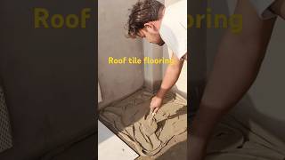 Roof tile fitting 22 tiles floortilesdesign tilecollection shortsfeed viralvideo floortile [upl. by Enaid]