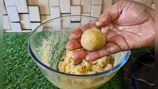 बचे हुए चावल से बना शानदार नाश्ता। Rice Ball Leftover Rice Recipe [upl. by Nylevol]