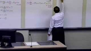 Chapter 0805 Lesson Coupled Ordinary Differential Equations Background Part 2 of 2 [upl. by Nyrem]