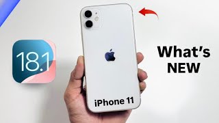 iOS 181 On iPhone 11  What’s New on iPhone 11 iOS 181  Top New Features iPhone 11 [upl. by Holt]