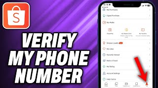 How To Verify My Phone Number In Shopee 2024  Quick Help [upl. by Marion]