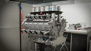 This company is still building F1 V10 engines that you can buy today [upl. by Aisital]