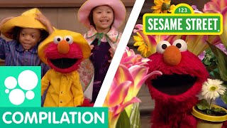 Sesame Street Spring Songs Compilation  Elmos Butterfly Friend and more [upl. by Oilejor]