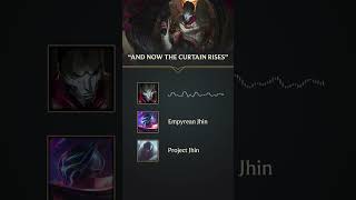 Jhin 🥶 leagueoflegends foryou shorts trending youtubeshorts [upl. by Lynea]