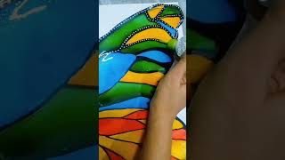 Teachers diary 🦋diy glasspainting ideas viral relaxing snowman music cover [upl. by Knutson]