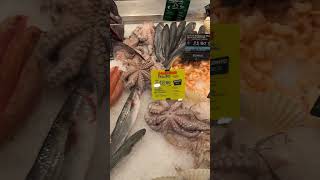 Seafood market in Italy italyseafoodviralshortstravelwithchandu [upl. by Ahs]