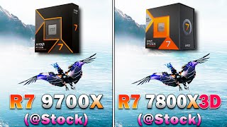 Ryzen 7 9700X vs Ryzen 7 7800X3D  PC Gameplay Tested [upl. by Anil]