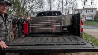 Sliding Truck Bed Tool Box Never Seen Before DIY Pt 2 [upl. by Kho694]