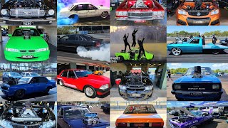 GAZZANATS 2023 Best Highlights  Burnouts Cruise the track and Power Skids [upl. by Athenian]