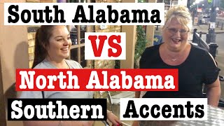 South Alabama Accent vs North Alabama Accent  True Southern Accent [upl. by Anaugahs]