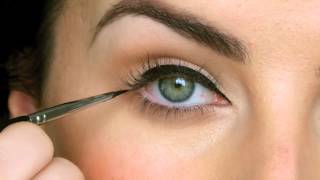 Eye Liner with a Flick  Tutorial [upl. by Odnamla]