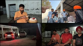 nishan da bdy celebrate kita  pind vle akhare gye  DhillonPreet Vlogs [upl. by Ailatan300]