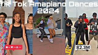 Best of amapiano dance challenges  2024 😱🔥🥵 tiktokamapianodances amapiano tiktokviral trending [upl. by Jinny]