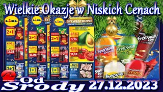 Lidl Nowa Gazetka Promocyjna od Środy 27122023 Najlepsze Okazje W Niskich Cenach [upl. by Radie]