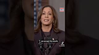 Kamala Harris speech after conceding defeat from Trump [upl. by Poler]