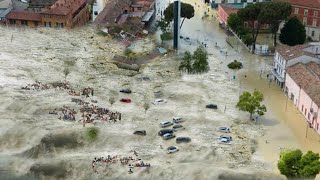 Italy now Tsunami hit entire city in Vernazza and Marina di Pisa [upl. by Takakura616]