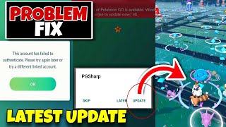 App Is Not Working Latest Problem Solved In Pokémon Go 2024  Pg Sharp New Version viral [upl. by Chernow]