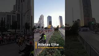 XVI Medio Maratón CDMX 2023 Salida Elite Short [upl. by Arataj]