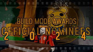 🏆 The Piggy Build Mode Awards 2024 Official Nominee Reveal [upl. by Schuman]