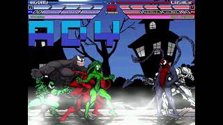 MUGEN Fight  Symbiote Party [upl. by Lubba]