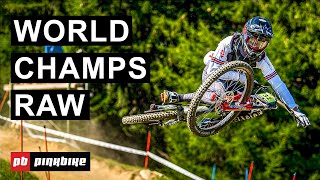 RAW DH Practice From Val di Sole World Champs 2021 [upl. by Kling]