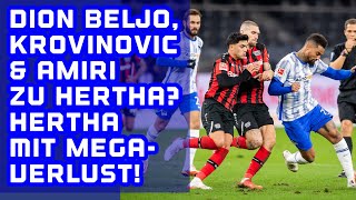 Amiri Beljo amp Krovinović zu Hertha BSC Hertha mit MegaVerlust Wer wird Hertha Präsident [upl. by Lednyk872]