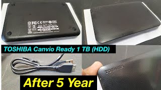 My Experience with the TOSHIBA Canvio Ready 1 TB External Hard Disk Drive After 5 Years [upl. by Dambro]