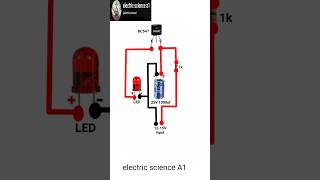 Why This Simple LED Flasher Circuit is So CoolSimple and powerful LED flasher circuit diagram BC547 [upl. by Kleon]